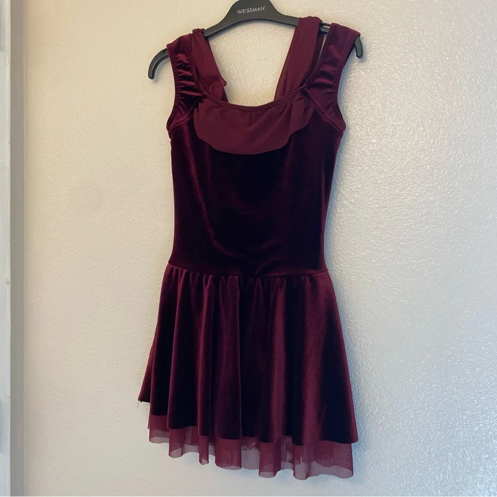 Weissman dance costume velvet